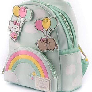 Hello Kitty x Pusheen Balloons & Rainbow Mini-Backpack